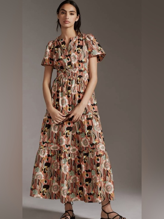 Anthropologie Dresses & Skirts - Anthropologie | Maeve the somerset maxi dress botanical size small